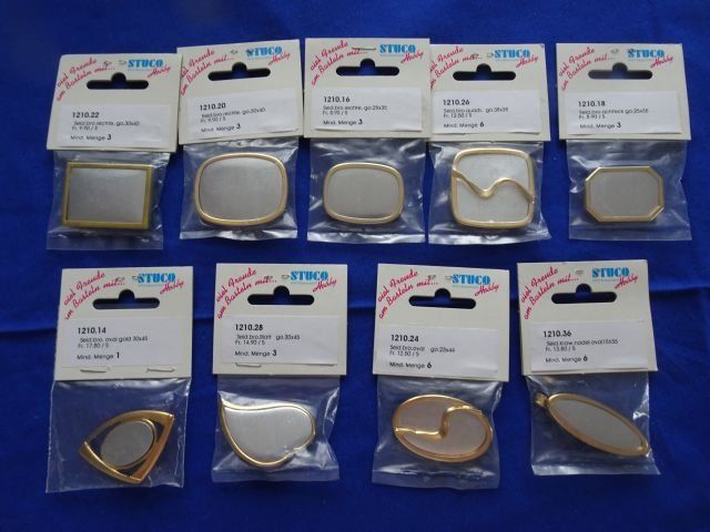 Kit bricolage: Basteln. NEU Broschen, Krawattenhalter. – Nuovo e nell'imballaggio originale da Berikon venduto da Ponderoso 1