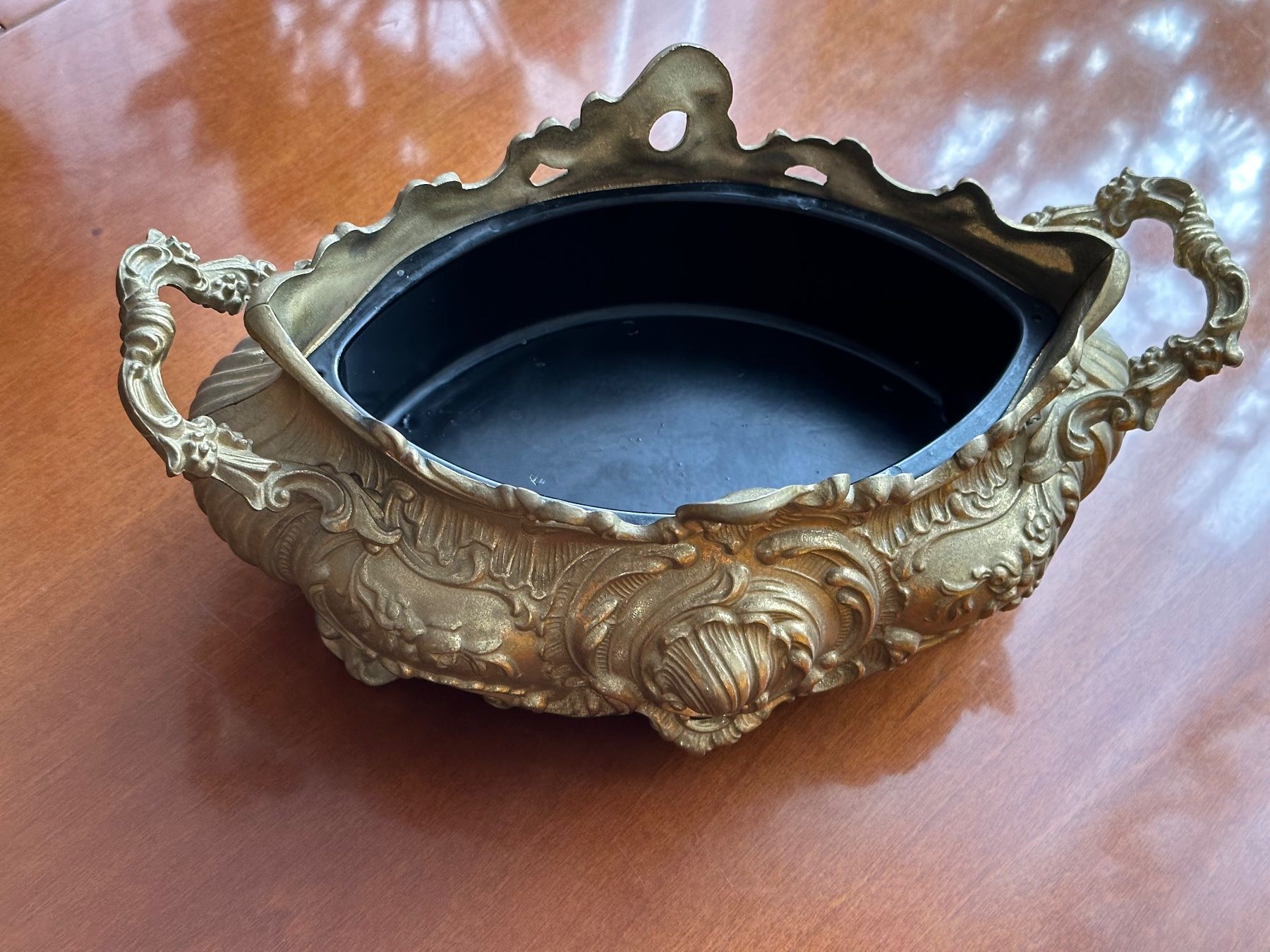 Vasi per fiori: Messing Gardiniere Blumenschale – Usato da Basel venduto da Ivana_4 8