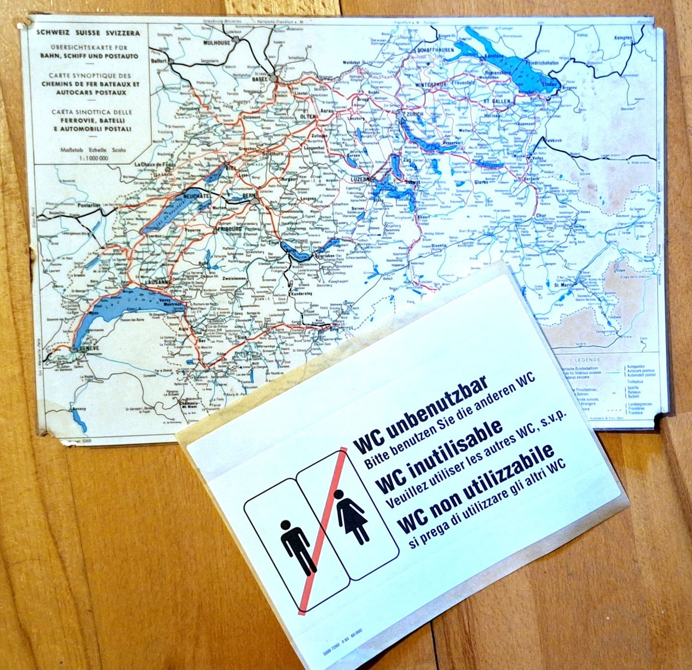 SBB/CFF/FFS Ecriteaux: Konvolut /SBB / Bahn/Werbung – D'occasion à Emmenbrücke par abu_9mj8 2
