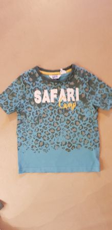 Cooles T-Shirt mit Safari-Print, Grösse 104