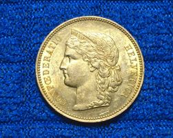 20-er Helvetia 1889 (Dom. 3* ü.K.)