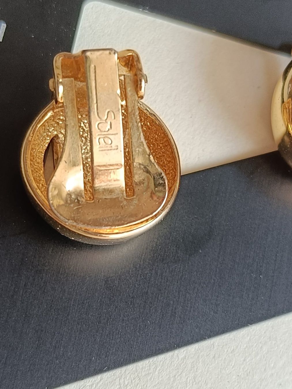 Ohrringe & -stecker: Ohrclips von "SOLEIL" – vergoldet – Gebraucht aus Bern von Nata_li 6