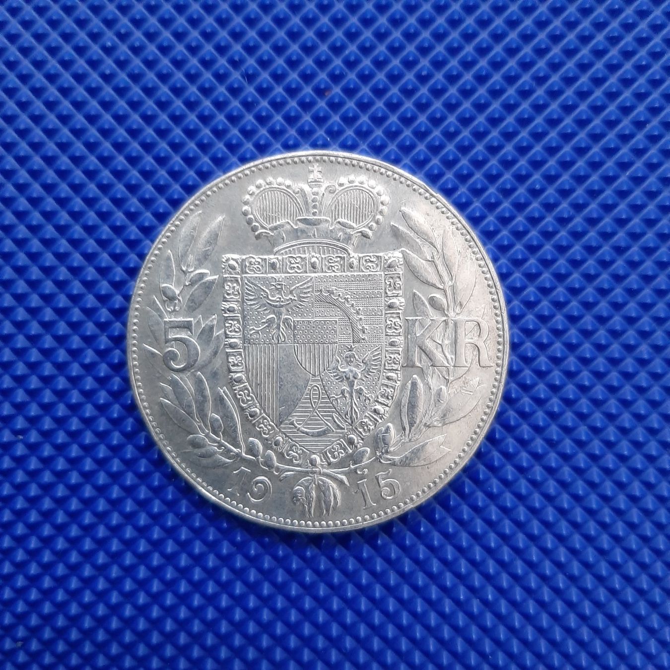Tutti le monete: 5 KR 1915 Liechtenstein Rare – Usato da Carouge GE venduto da cecob0909 1