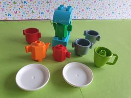 Duplo (X19) Set Küche, Kaffeemaschine, Töpfe,...