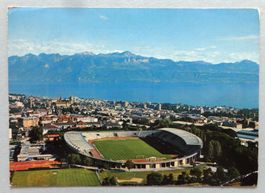 Lausanne, Vue aérienne générale, le stade