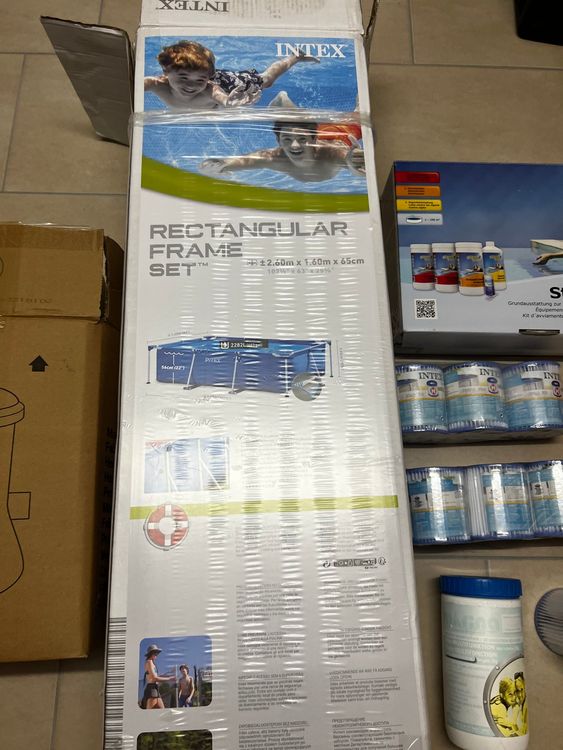 Intex Schwimmbad: Intex Pool mit Pumpe und sehr viel Zubehör – Gebraucht aus Bad Zurzach von Mariolino82 8