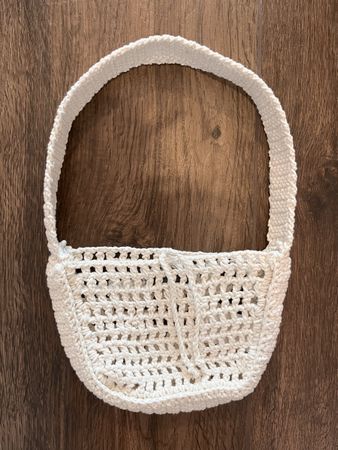 Gehäklete Damen Handtasche