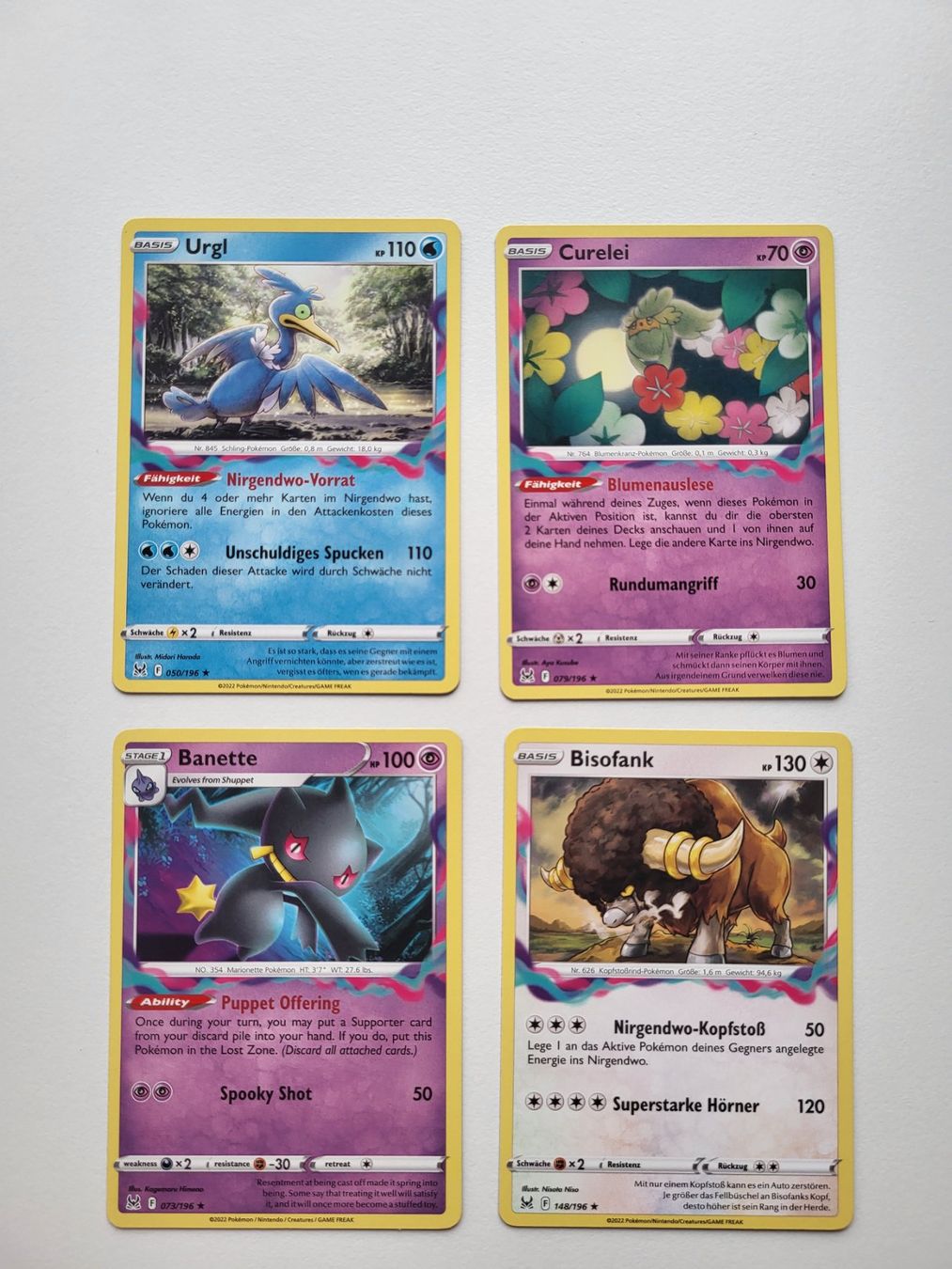Pokémon Sammelbilder & Trading cards: Pokémon Lot 1 mit Lost Zone aura – Gebraucht aus Erlenbach ZH von ram_mjn5