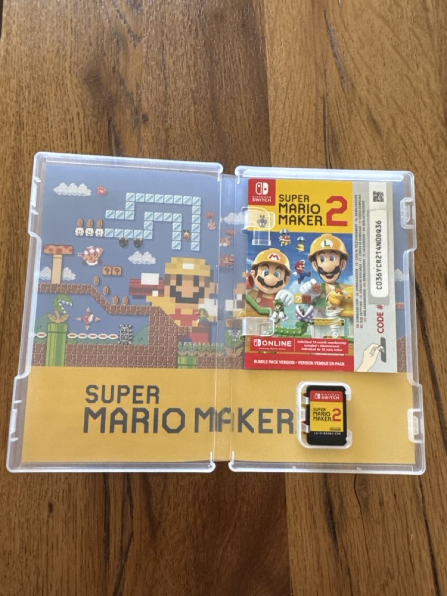 Nintendo Giochi: Nintendo Switch - Super Mario Maker 2 Limited Edition  – Usato da Lenzburg venduto da eyworld 1