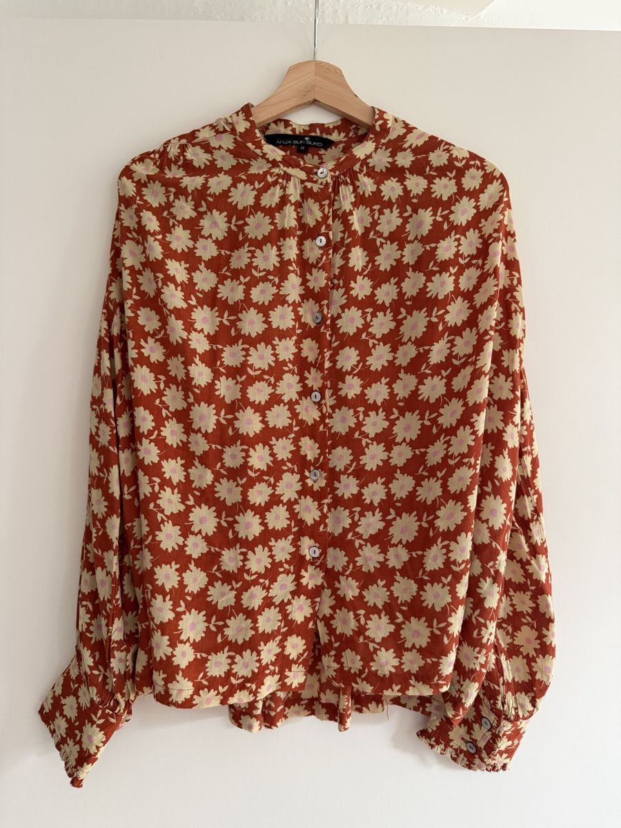 Blusen: Anja Sun Suko Bluse, Gr. 38, 100% Rayon – Gebraucht aus Zumikon von Flow66 2