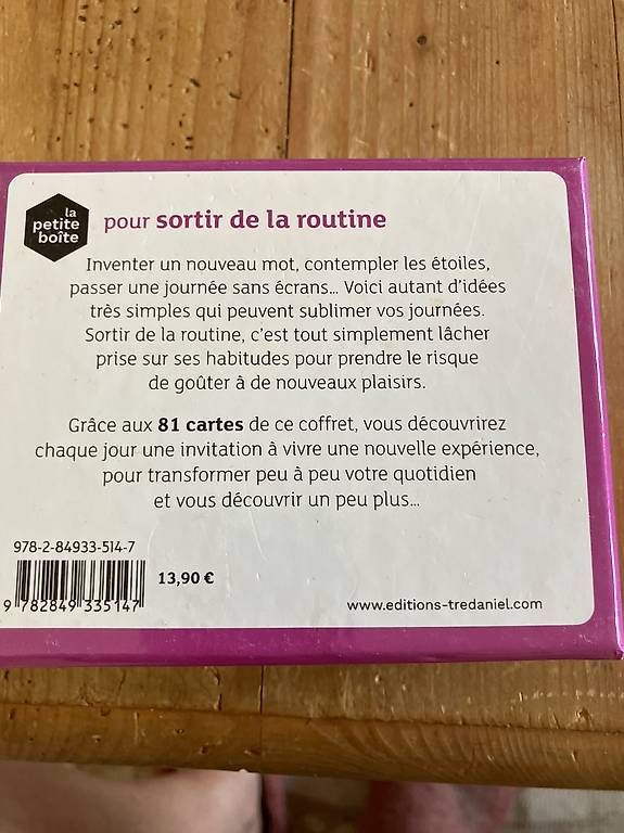 Bücher: Cartes « Sortir de la routine » – Gebraucht aus Cernier von Alchymie 1