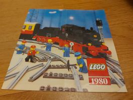 Lego 1980 Eisenbahn Katalog Heft