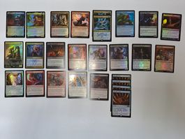 Magic The gathering Karten Lot in Foil & deutsch Part 3