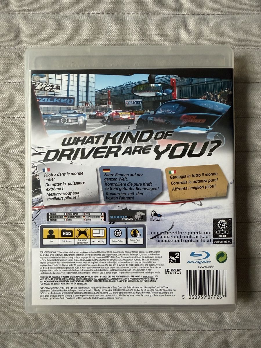 Sony Giochi: Need for Speed Shift für PS3 – Usato da Thunstetten venduto da Virus_33 2