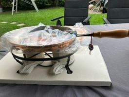 Kupfer Flambierset von Stöckli