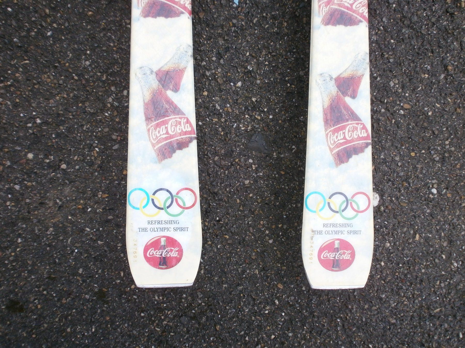 Rossignol Sci: Rossignol Ski Coca Cola Marker Olympic Spirit – Usato da Feuerthalen venduto da mam_5l7b 1