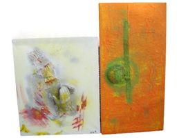 😊Bild Relief (2 Stk.) 50x60 cm + 40x80 cm /Abh.auch 8001 ZH