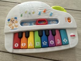Fisher-Price Klavier Lernspielzeug bunt gebrauchter Zustand