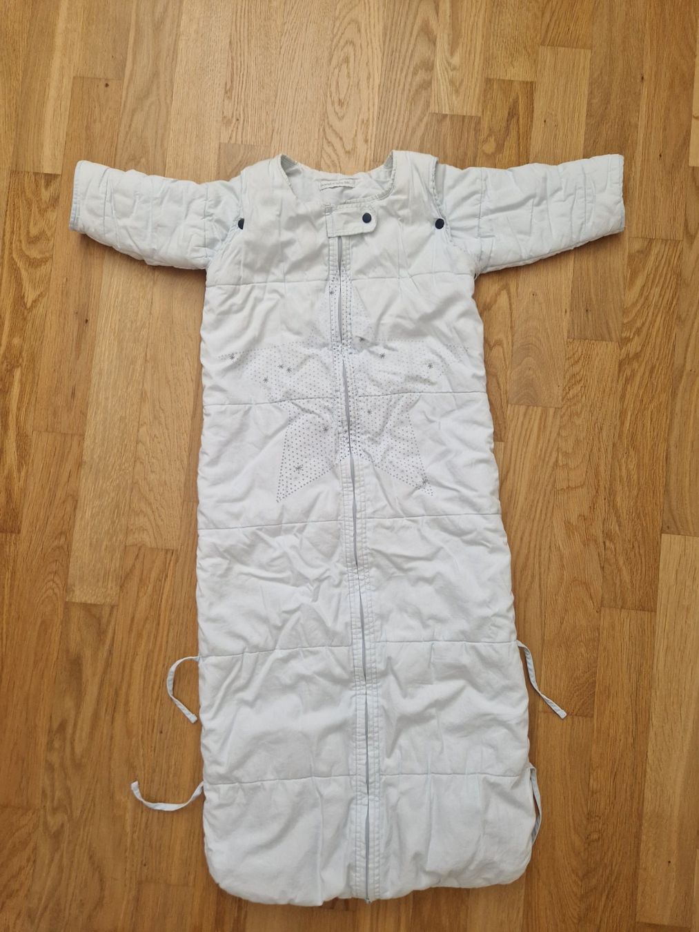 Sacchi a pelo: Winterschlafsack 110 cm/ abnehmbare Ärmeln/ hell blau – Usato da Dübendorf venduto da GrueneGurke