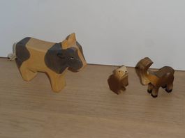 Bauernhof Holzspielzeug Set
