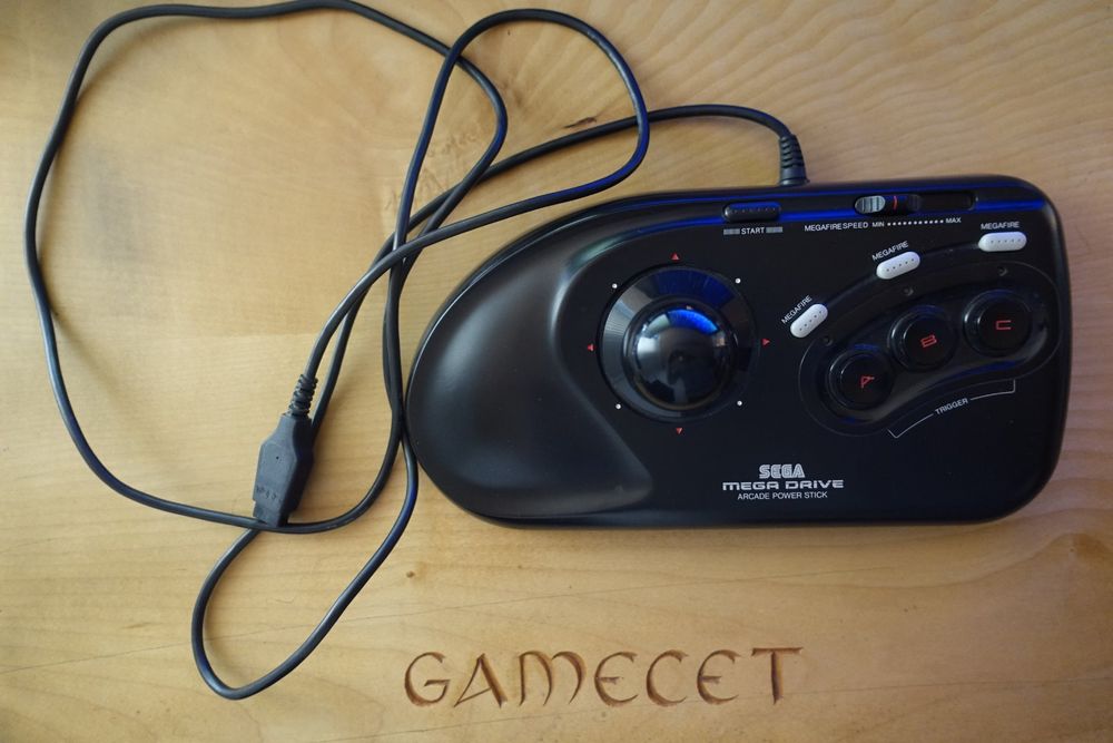 Achetez SEGA Megadrive - Manette Arcade Power Stick - 3 boutons/tir rapide avec boîte (Japon) - Jeu rétro japonais