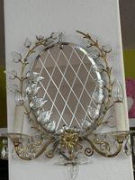 Prunkvolle Wandleuchte im Maison Baguès Stil – Kristall & Sp