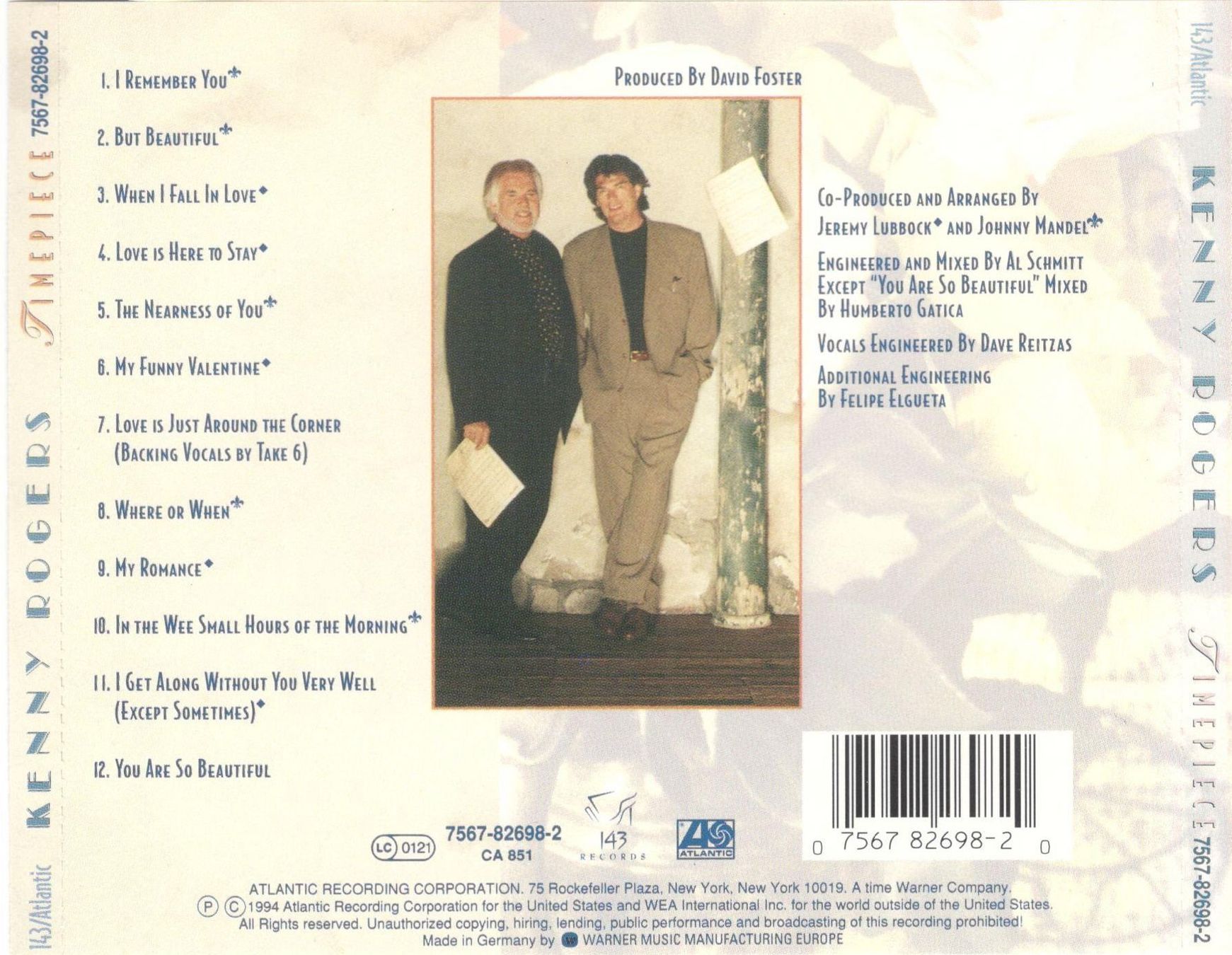 CD: Kenny Rogers CD Timepiece Orchestral Sessions – Usato da St. Margarethen TG venduto da ursk10 1