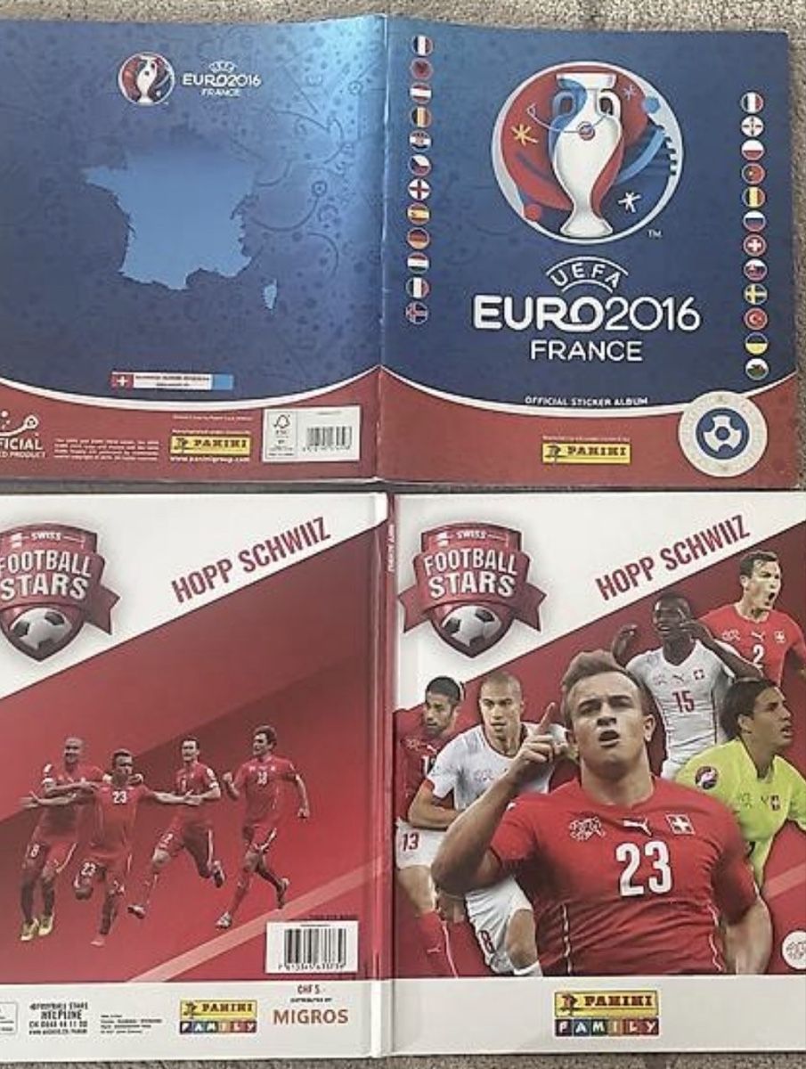 Panini Album: Panini Alben von Em 2016 – Nuovo (secondo la descrizione) da Binningen venduto da Flagello