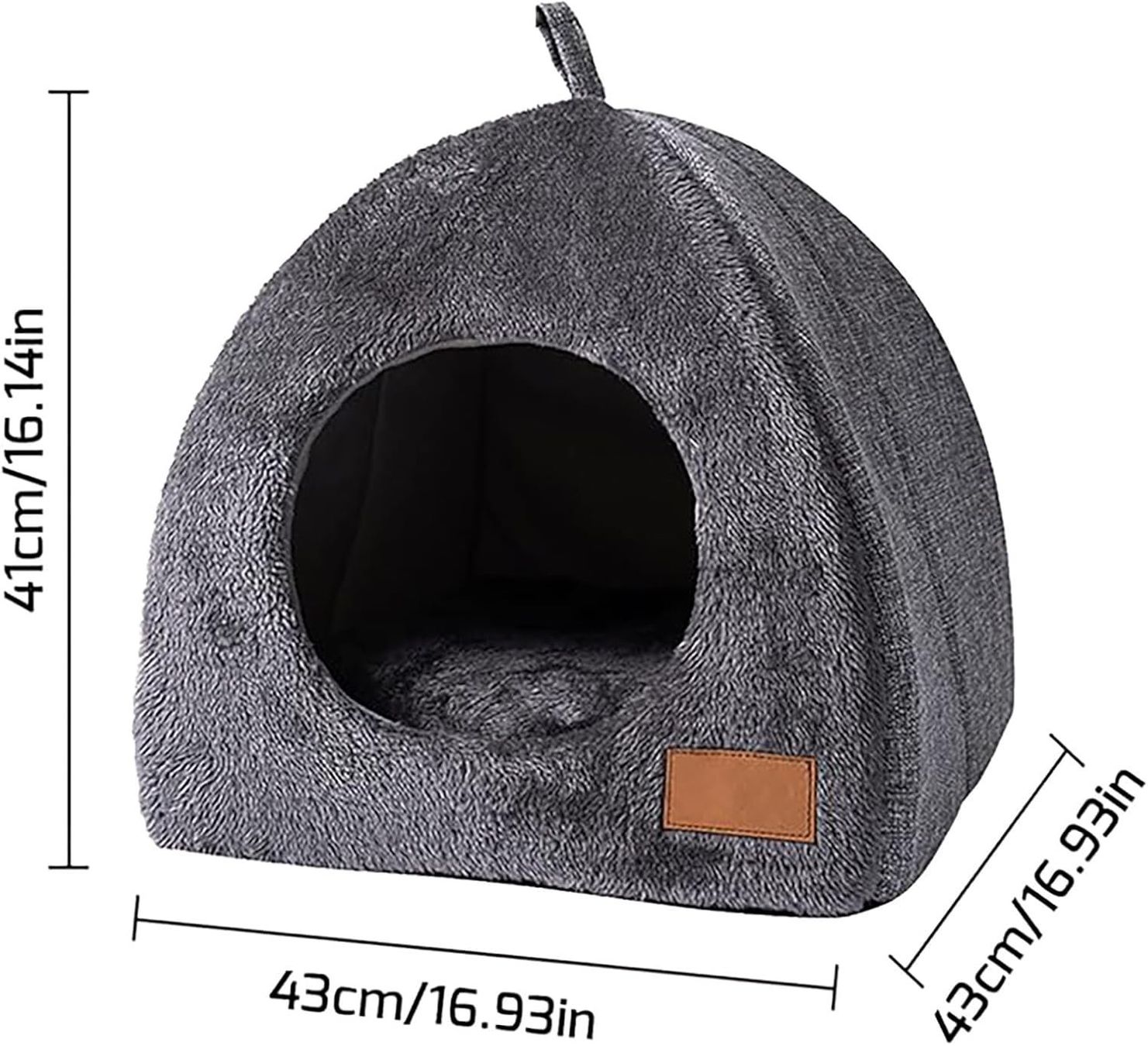 Cucce & Letti: Grand nid triangulaire pour chat avec coussin – Nuovo e nell'imballaggio originale da Uvrier venduto da AlpineTreasures