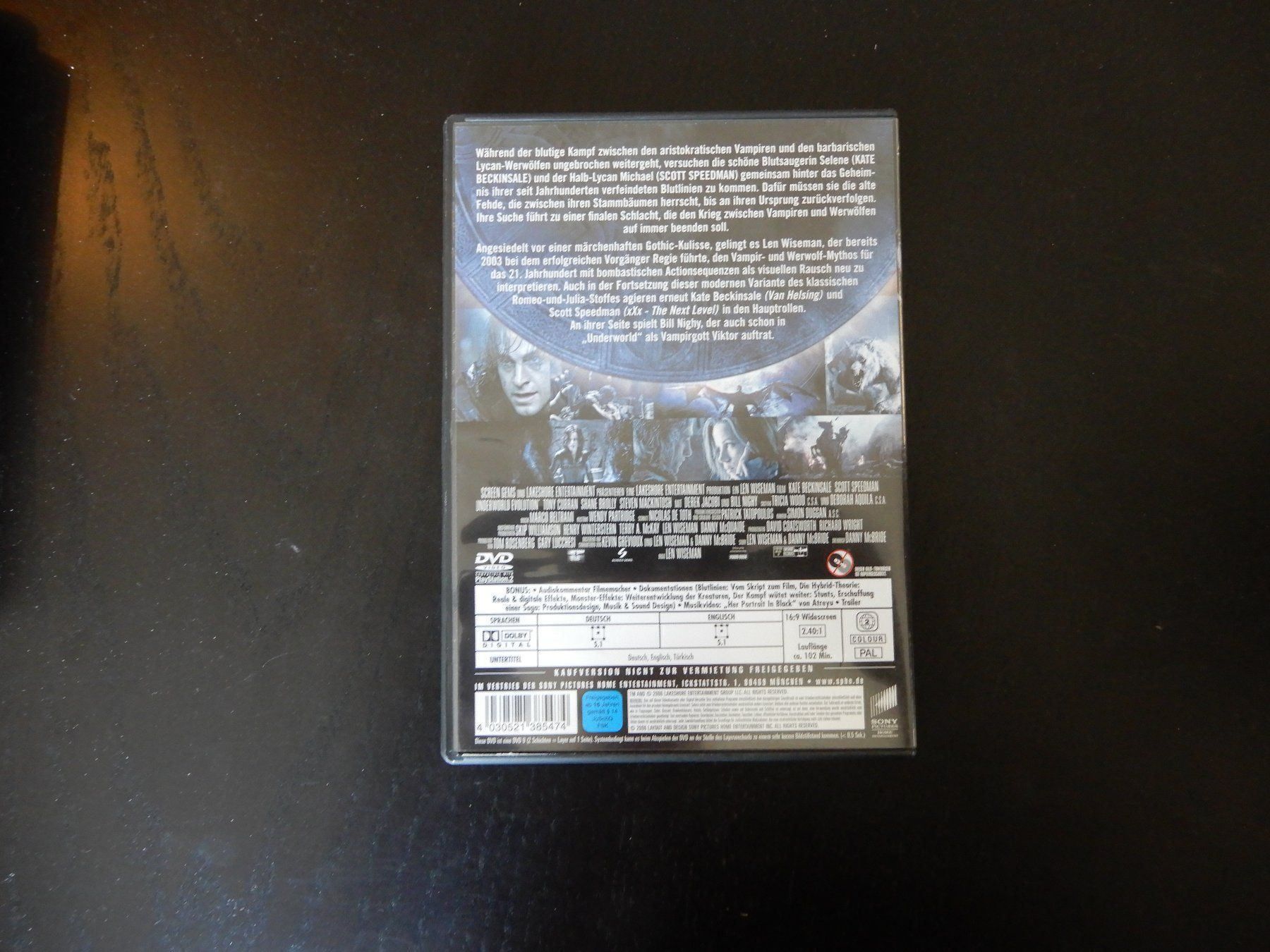 Tous les DVDs: Underworld Evolution – D'occasion à Erstfeld par Mario_boe0 2