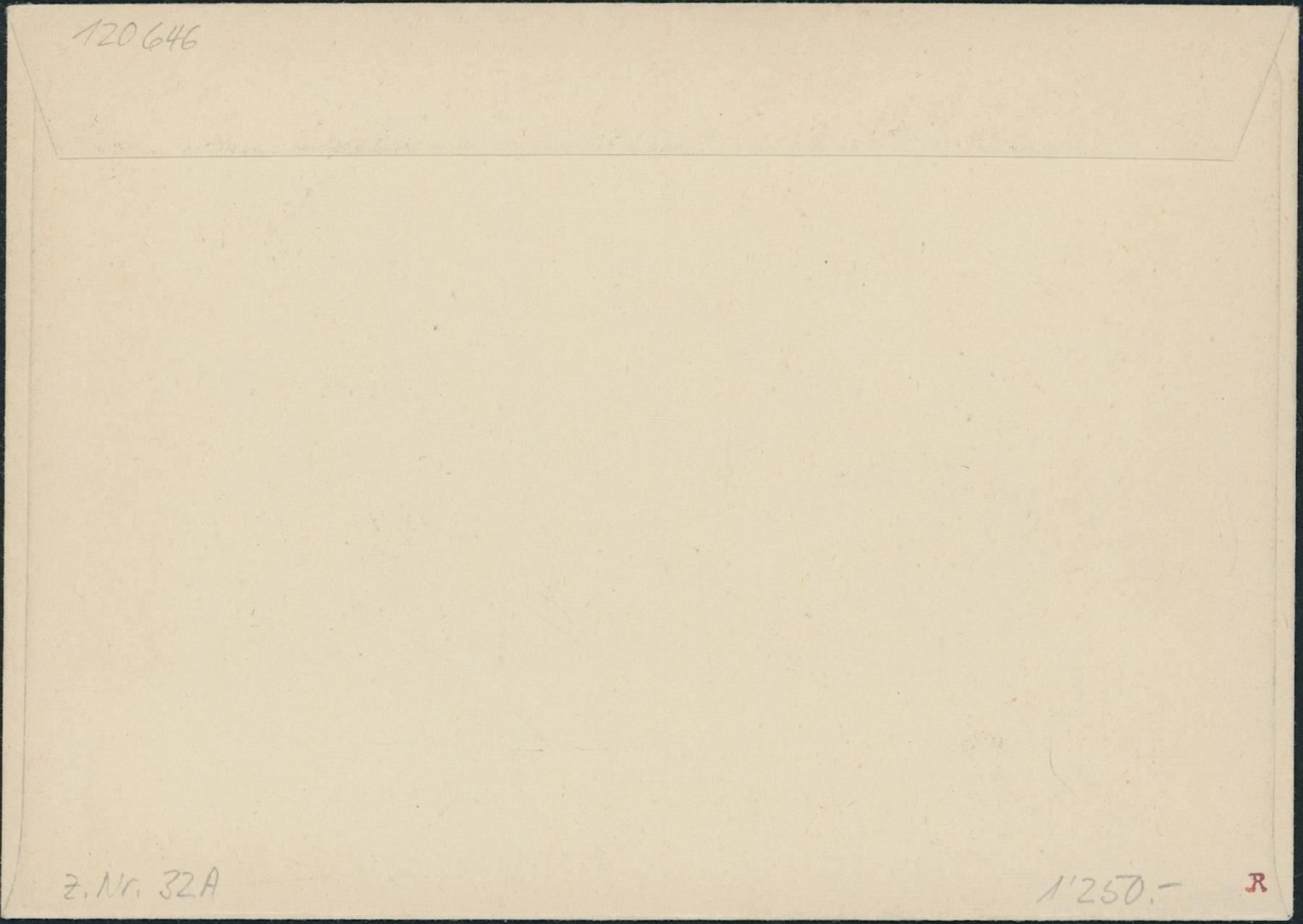 Alle Briefmarken: 1951 - Lunaba - Blockausschnitt - FDC ET – Gebraucht aus Schindellegi von leecollect 1