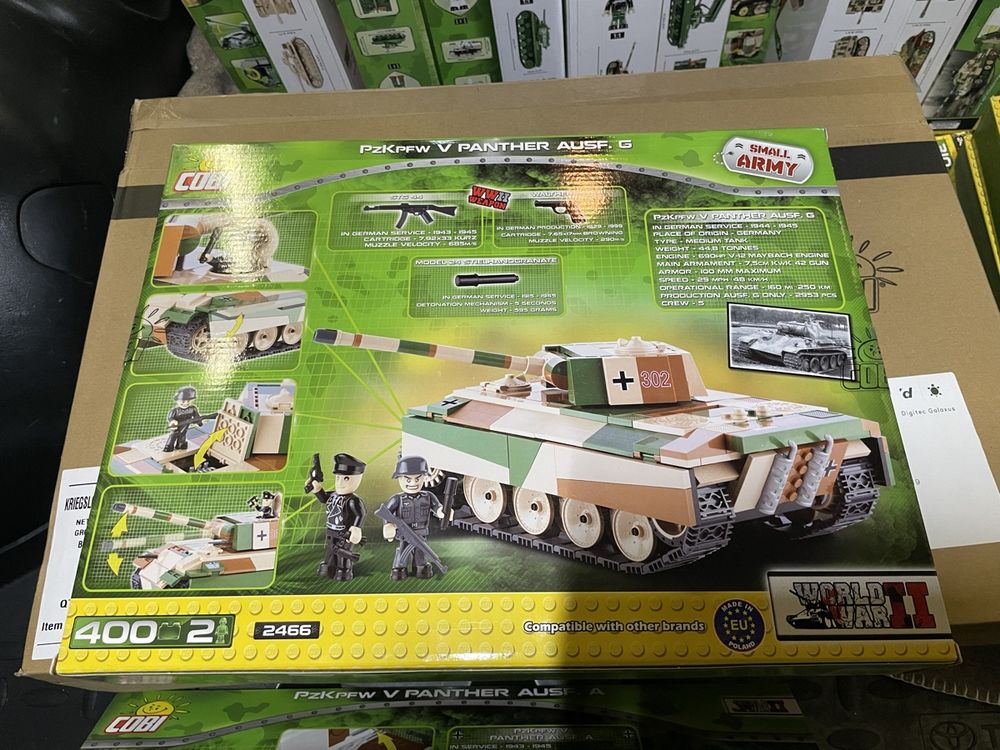 Kit De Construction Panzer V Panther Extreme Metal 1/16 - Hachette - Camo Ambush