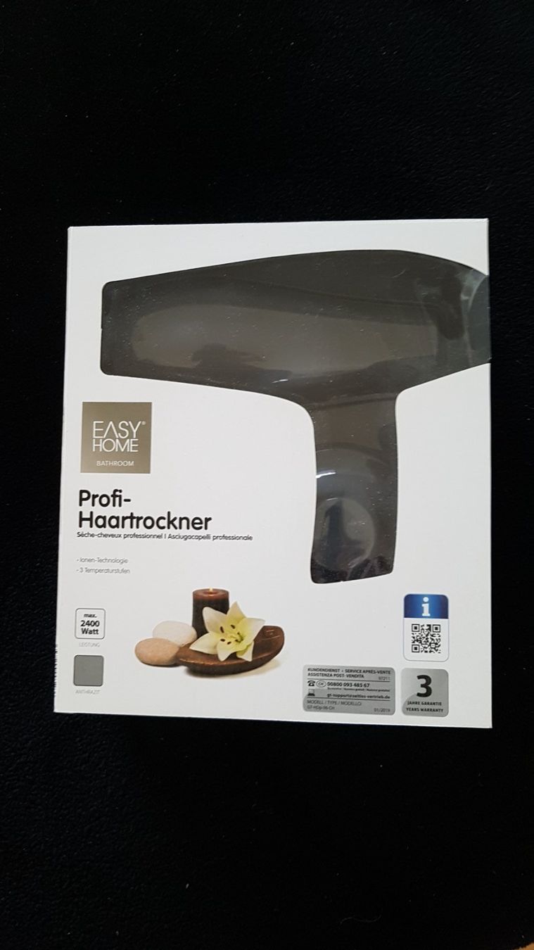 Asciugacapelli: PROFI HAARTROCKNER FABRIKNEU – Nuovo e nell'imballaggio originale da Dierikon venduto da Eloy01