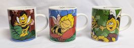 3er Set - Biene Maja - Espresso Tasse Sammeltasse 2004