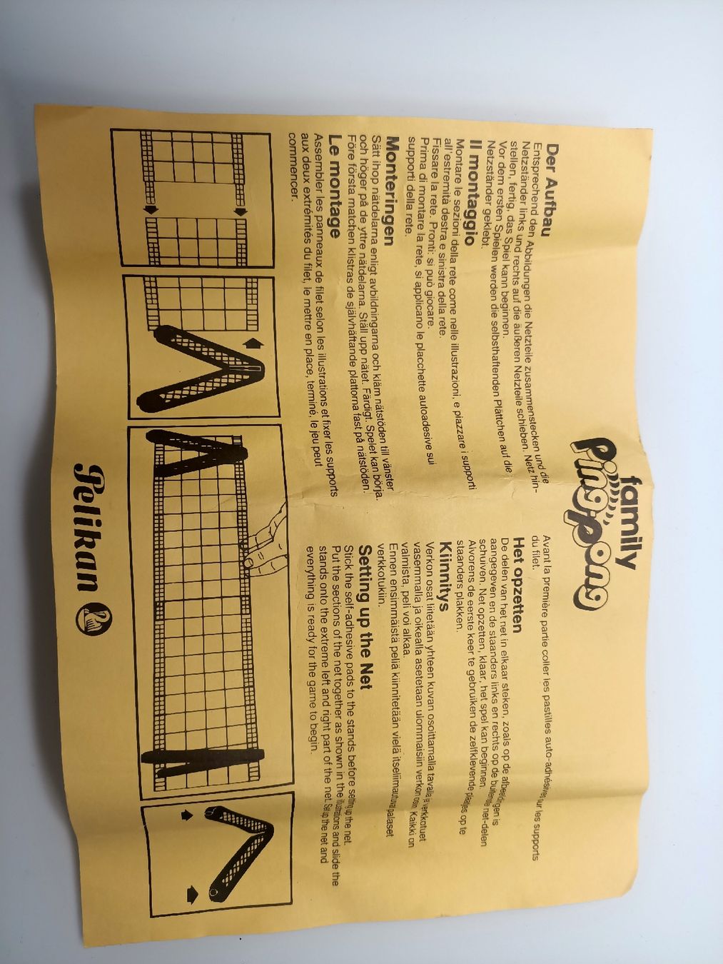 Pelikan Spiele: Pelikan Family Ping-Pong – Gebraucht aus Kirchberg BE von Swoosh 2