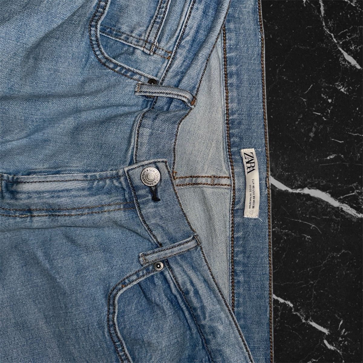 Zara Jeans: Zara Jeans Hellblau, EUR 46 – Usato da Frenkendorf venduto da a_1999 2