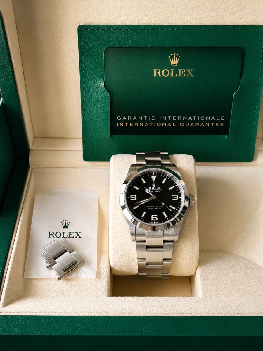 Rolex Orologi: Rolex Explorer 40 full set 04/26 wie neu – Usato da Watt venduto da Kurikum83 2