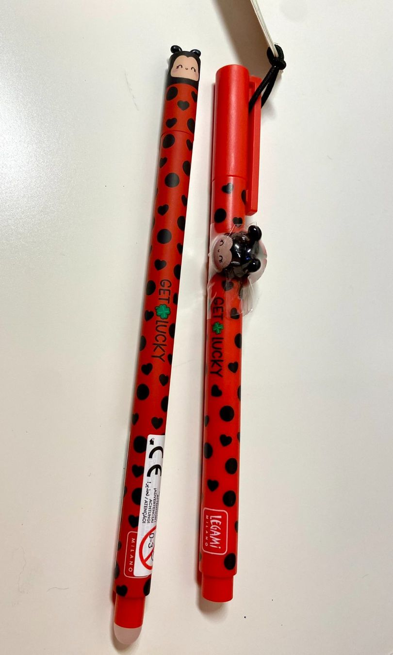 Legami Penna & Evidenziatori: 2x stylo Legami Coccinelle – Nuovo e nell'imballaggio originale da Bernex venduto da euma1976 1