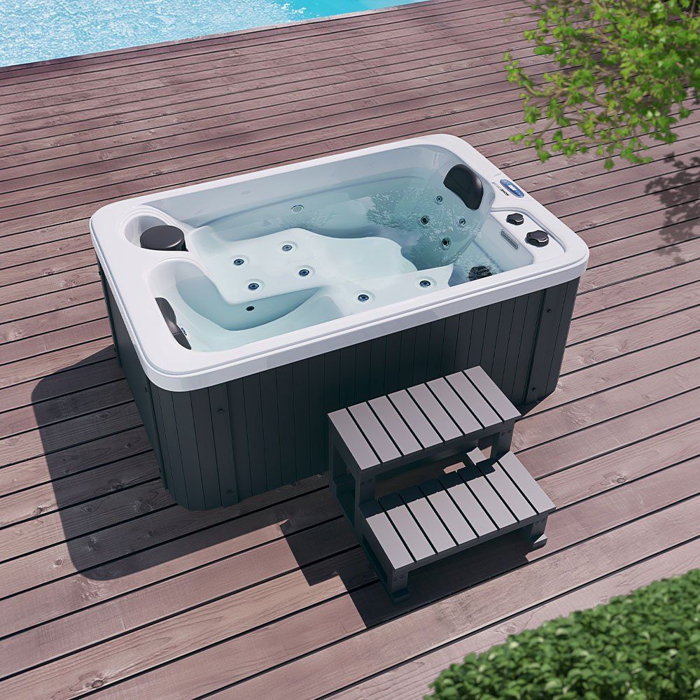Whirlpool: Outdoor Whirlpool HARRY - MIT Treppe und Thermoabdeckung – Nuovo e nell'imballaggio originale da Wallenwil venduto da toesstal-vertrieb