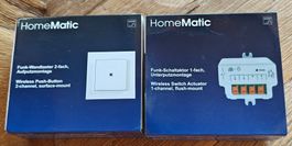 Home MAtic Funk-Wandtaster / Schaltaktor