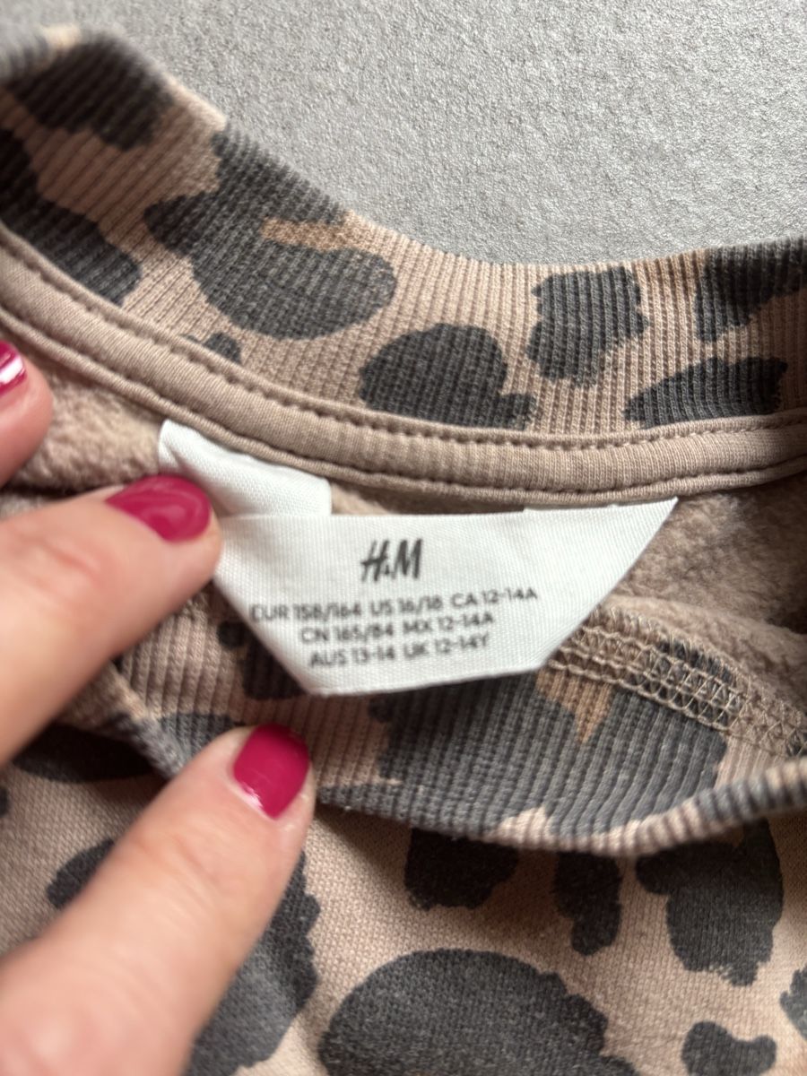 H&M Maglioni & Felpe: H&M Pullover mit Leopardenmuster Grösse 158/164 – Usato da Zürich venduto da Sonnenschein12 2