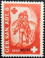Gebirgs Sanitäts Abt 8, Aufdr, Wi San 64, 2.WK