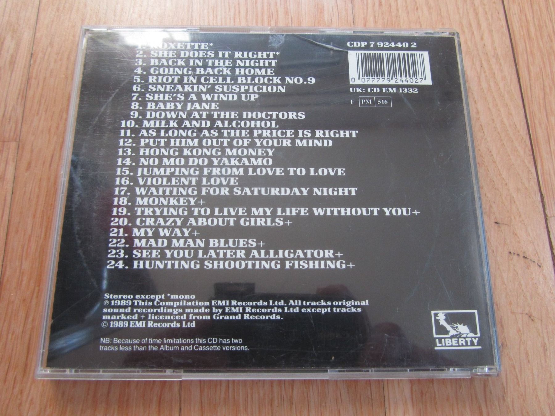 CD: DR. FEELGOOD:  Singles – Usato da Seengen venduto da mikelele 1