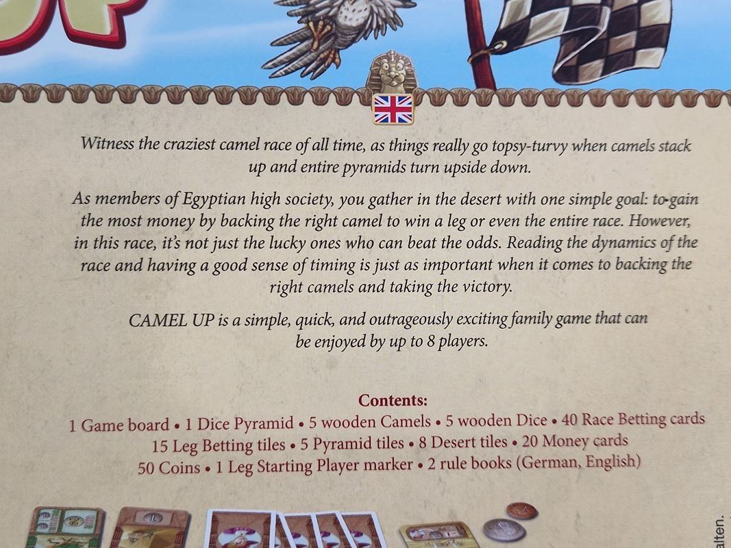 Pegasus Spiele Giochi: Camel Up Spiel – Usato da Muhen venduto da Restwert_Muhen 3