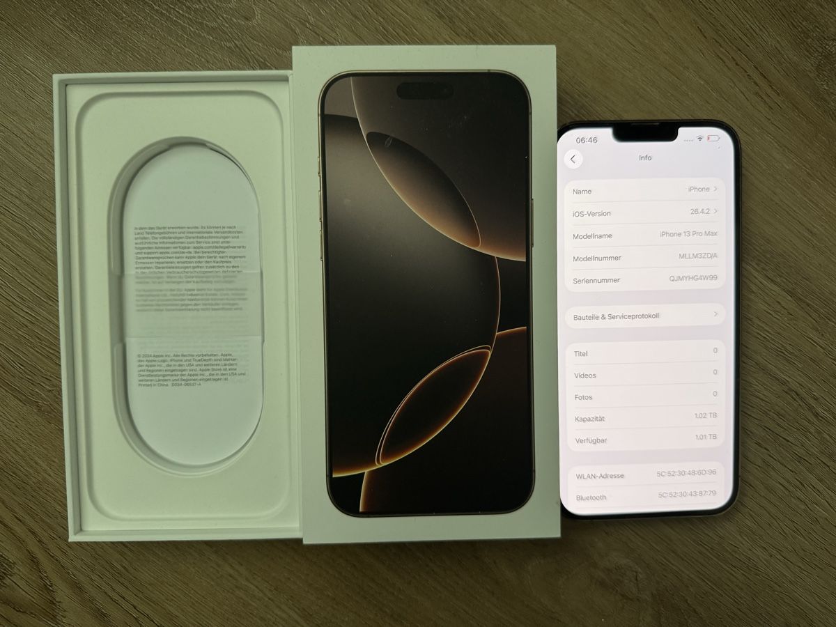 Apple Portables: iPhone 13 Pro Max, 1TB Speicher – Neuf (Voir description) à Schaffhausen par tul_7l2s 1