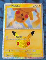 Pokemon Sammelkarte Pikachu 04/30 neu