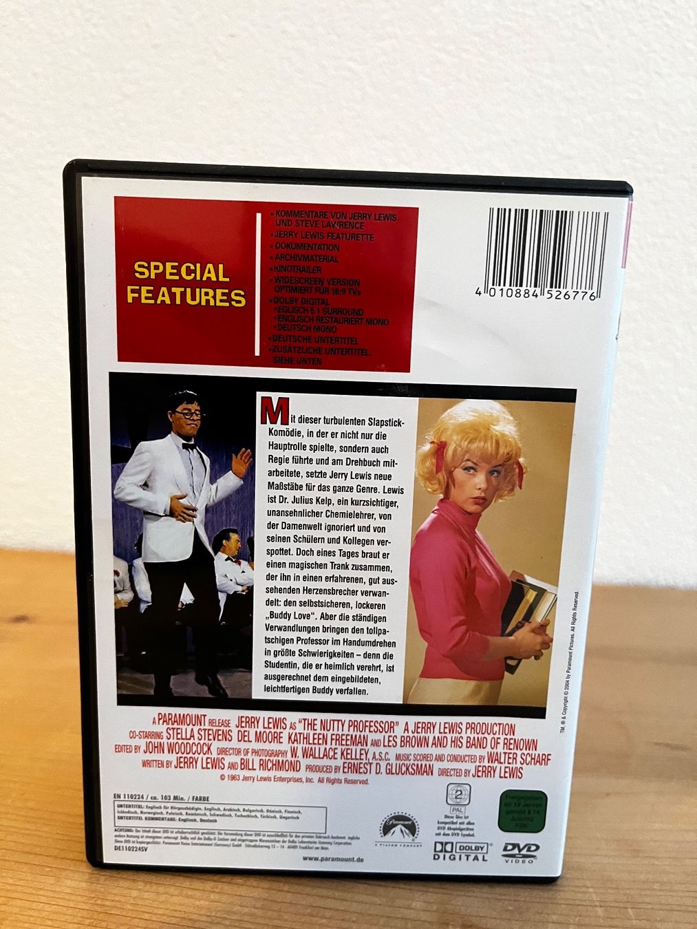 Tutti i DVDs: DVD - Der verrückte Professor – Usato da Bassersdorf venduto da McRob00 1