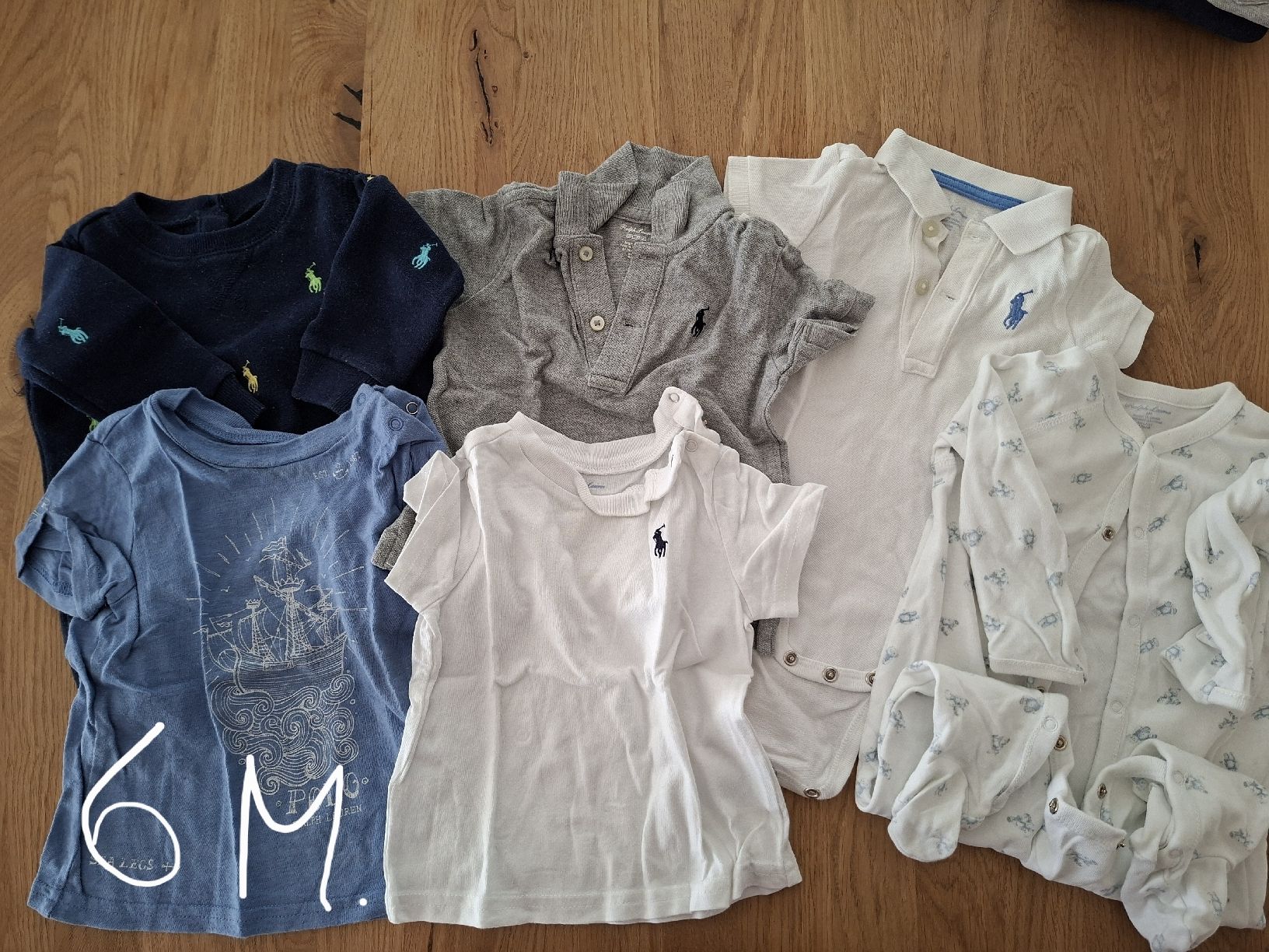 Ralph Lauren Lotti & Set di vestiti: Ralph Lauren Bundle blau weiss grau 3 Monate-18Monate – Usato da Frenkendorf venduto da Sir_marlin 2