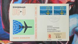 CL36 Enveloppe + Timbre Suisse - Theme Aviation 1969