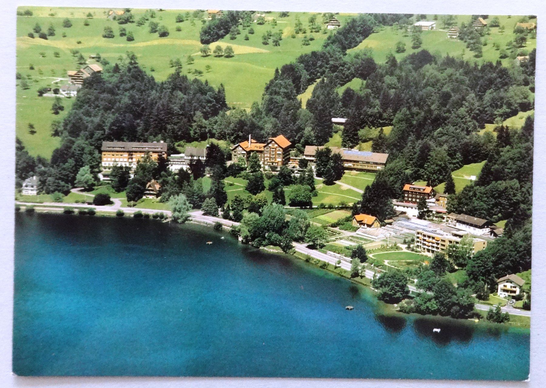 Ansichtskarten: Kurhaus Ländli, Oberägeri – Gebraucht aus Fétigny von Billy2miny